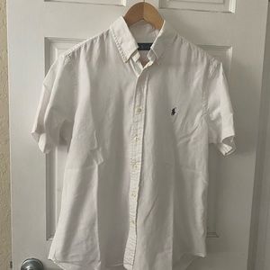 Ralph Lauren, Men’s casual white twill button down